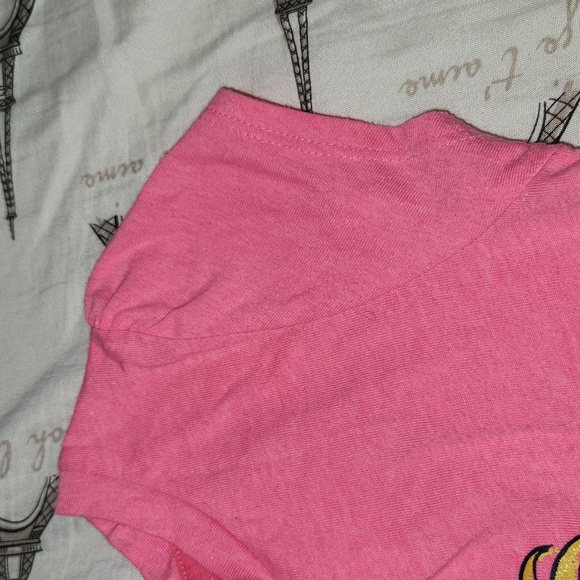 Cute Pink Girls George T, girl riding e scooter with poodle - Picture 4 of 4